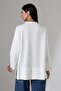 Women's Modal Oversize Long Tunic with Slit Detail - 8
