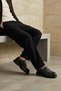 , Men's Genuine Leather Shoes 163423Z141 Black - 2