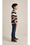 Boy's Crew Neck Knit Sweater 6/11 Years - 2