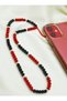Czech Crystal Phone Lanyard - Multi-Colored -
