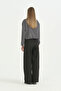 Striped Short Jacket - Smoked - 4