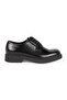Men's Classic Shoes Genuine Leather Black Open Glossy Derby Lace-Up Lightweight Thick Eva Sole Groom's Suit L6 - 2