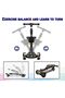 Kick Scooter for Kids, Adjustable Height Foldable Scooter Removable Seat, 2-Wheel Foldable S - 4