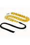 Clear Baltic Amber Prayer Beads – 48 Beads, 13.5-9mm Oval Shape, 34g