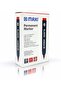 Permanent marker with Bullet tip 10pc Red. Suitable to use on most surfaces. Mark and write on - 2