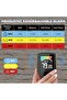 ®   جهاز قياس رطوبة الخشب مع ضوء، مقياس رطوبة بدون إبر مع شاشة LCD ملونة، غير مدمر للخشب - 7