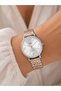 Women's Wristwatch Silver-Rose Gold Color Casual and Stylish Combination Japanese Machine Gift Boxed - 3