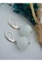 Mayorka Stone Earrings - Silver Color -