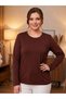Basic Wide Fit 100% Cotton Long Sleeve T-Shirt