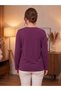 Basic Wide Fit 100% Cotton Long Sleeve T-Shirt - 3