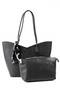 Black Double Handle Shoulder Bag - Cnt2003 - 2