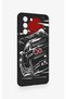 حافظة سيليكون متوافقة مع سامسونج-S21FE بنمط Speed Passion - 3