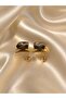 Women's Black Stone Earrings - 3