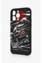 iPhone 13 Pro Max Compatible Speed Passion Patterned Silicone Case - 4
