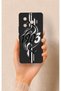Tecno Camon 30 Pro 5g Compatible Black and White Ivy Patterned Silicone Case