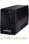 Tecnoware UPS ERA PLUS 800 TOGETHER ON - مصدر طاقة غير منقطع - مقبسين عالميين للإخراج - - 3