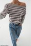 Women's One-Shoulder Open Slim Viscose Sweater - 4