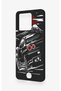 Reeder S71 Compatible Speed Passion Patterned Silicone Case - 4
