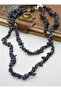 Starstone Necklace - Navy Blue - - 3