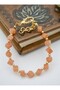 Orange Aventurine Stone Bracelet - Multicolored