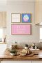 You Can Do Hard Things and Breath Written Motivational - Set of 3 Wooden Frame Look Mdf Paintings - 5