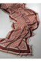 Imported Letter Pattern Voile Silk Shawl Accessory Hijab Shoulder Shawl and Scarf - 3