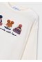 Girl's Embroidered Long Sleeve T-Shirt 4030 - 2