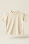 Unisex Kids 100% Cotton Interlock Crew Neck Basic Short Sleeve T-Shirt