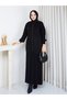 Pleated Sleeve and Skirt Detailed Jacket Set