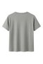 Lift You up Two Bears Printed Gray T-Shirt 100% Cotton Comfortable Fit - 3