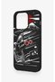 iPhone 14 Pro Compatible Speed Passion Patterned Silicone Case - 4