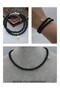 Pearl and Crystal Bracelet or Choker Necklace - Green -