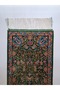 Traditional Medallion Patterned Green / Silk-30X90 cm - 3