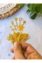 30Pcs Gold Star Cupcake Picks-Gold Star Birthday Cake Decoration-Star Cake Ornament Christmas Party Cake Decorating Supplies - 7