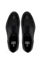Men's Genuine Leather Black Classic Shoes - 5