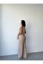 Stone-Fronted Tie-Dye Patterned Satin Jumpsuit - 7