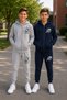Busekids Unisex Children's Multi-Printed 2-Piece Zippered Hooded Tracksuit Set