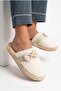 Women'S, Soft, Plush, Bow Detail, Warm, Comfortable, House Slippers - 3