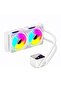 X-Gaming Br240 Blizzard White Argb 240mm Liquid Cooler Amd4/Am5/1200/1700/1851 - 2