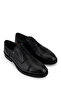 Men's Genuine Leather Black Classic Shoes - 2