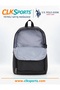 Faux Leather School Document Backpack, Double Compartment Pencil Bag - Water Bottle & Flask - 4
