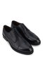 Men's Genuine Leather Navy Blue Classic Shoes - 3