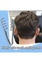 مشطان للشعر بتصميم مميز، مشط واسع الأسنان لزيادة حجم الشعر المجعد، مشط مريح لتصفيف الشعر الأمامي - 2