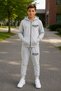 Busekids Unisex Children's Multi-Printed 2-Piece Zippered Hooded Tracksuit Set - 2