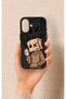 iPhone 16 Compatible Coffee Break Patterned Silicone Case