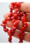 Coral Necklace - Red - - 2