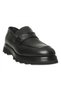 24025 Loafer Black Men's Shoes - 3