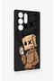 Samsung S22 Ultra Compatible Coffee Break Patterned Silicone Case - 4