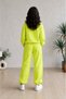 Boy-Girl Half-Zip Parachute Tracksuit Set - 3
