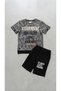 Nazar 20126 Boy's Sports Shorts T-Shirt Set - 2